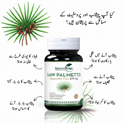 Buy Saw Palmetto & Get Pak Cran Tablet Free